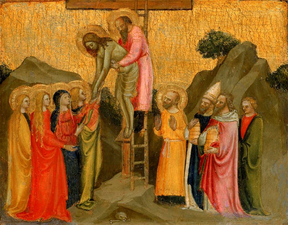 Stefano Di Vanni - Descent from the Cross - 1929.6.81 - Smithsonian American Art Museum