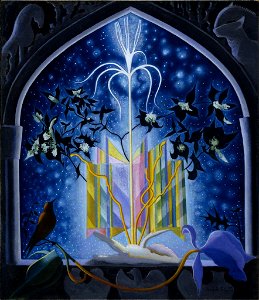 Joseph-Stella-Serenade-A-Christmas-Fantasy-La-Fontaine-