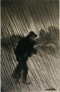 Steinlen - chemineau-sous-la-pluie-1902-3