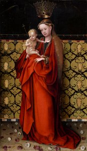 Stefan Lochner - The Virgin Crowned by Angels - 1968.20 - Cleveland Museum of Art