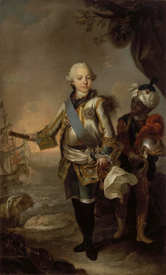Stefano Torelli - Portrait of Grand Duke Pavel Petrovich - WGA23014