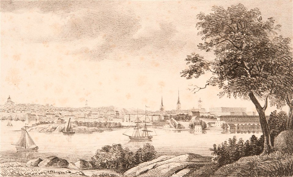 Stentryck - Sjöhistoriska museet - SB 323