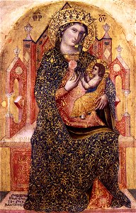 Stefano Di Sant'Agnese - Virgin and Child - WGA21779