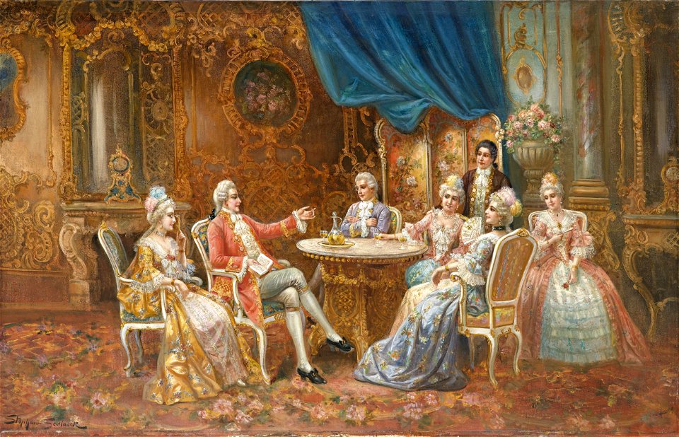 Stephan Sedlacek Galante Tischgesellschaft