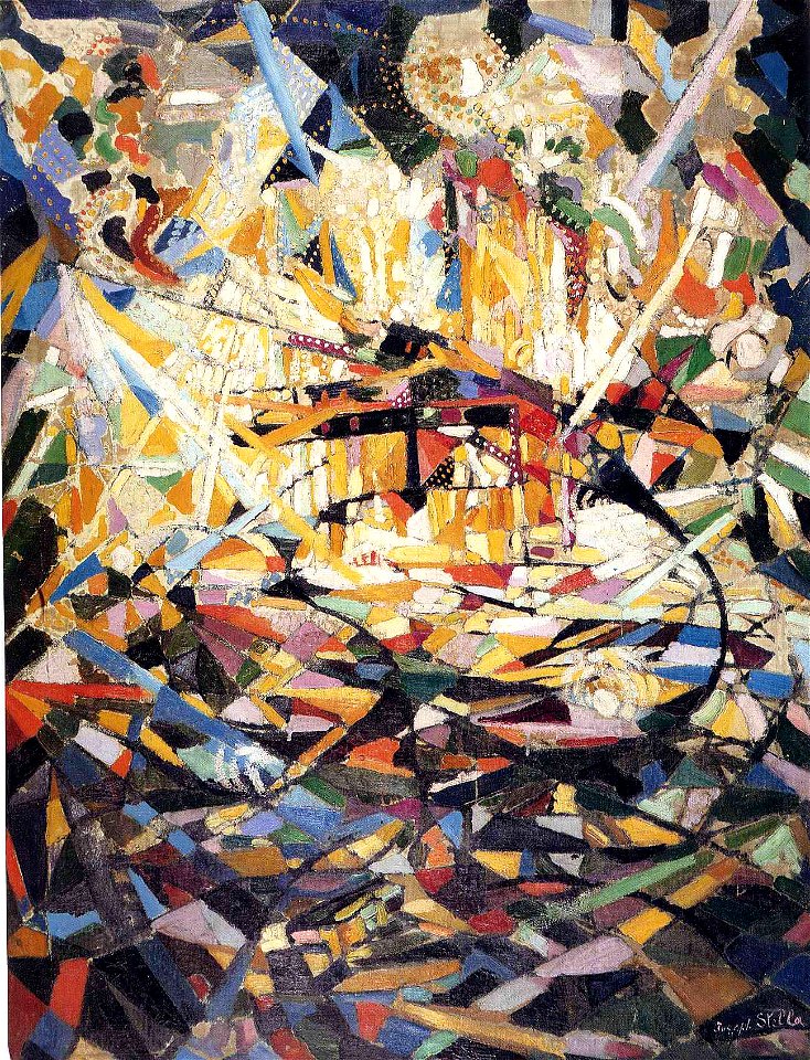 Joseph Stella battle-of-lights-coney-island