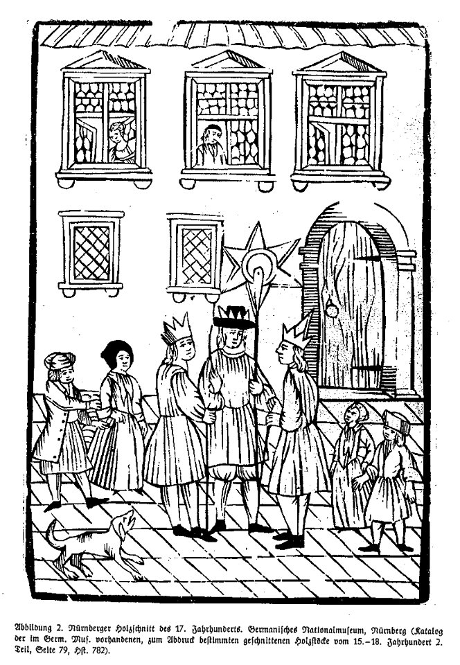 Sternsinger Nürnberg 17Jh
