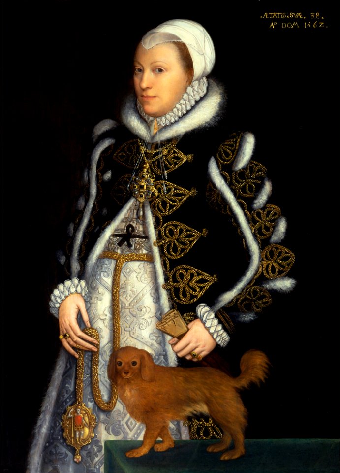Steven van der Meulen - Portrait of a Woman, probably Catherine Carey, Lady Knollys - Google Art Project