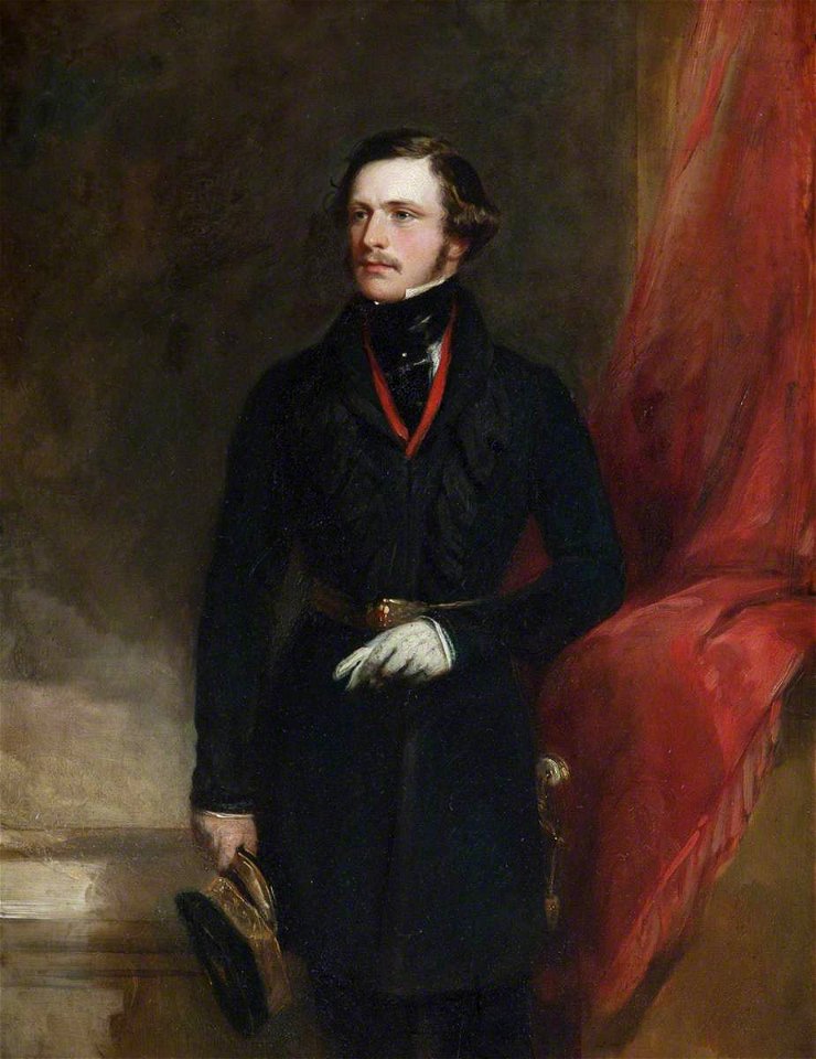 Stephen Catterson Smith (1806-1872) - Major Henry Francis Cockayne-Cust (1819–1884), MP - 436157 - National Trust