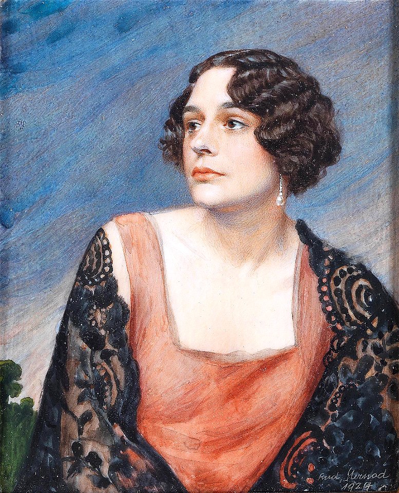 Sternad – Portrait of a lady, 1924