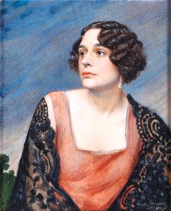 Sternad – Portrait of a lady, 1924