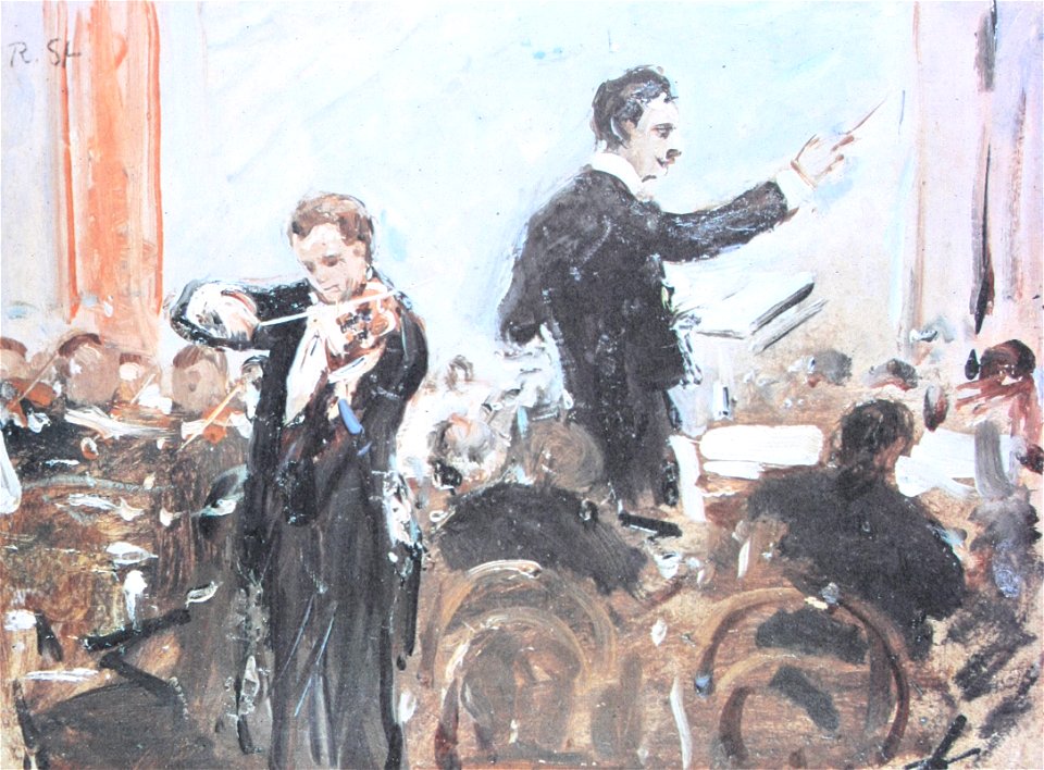 Robert Sterl - Violinkonzert mit Mogilewski unter der Leitung von Sergei Kussewitzky