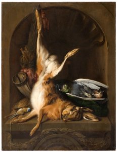 Still Life with a Hare (Jan Weenix) - Nationalmuseum - 17699