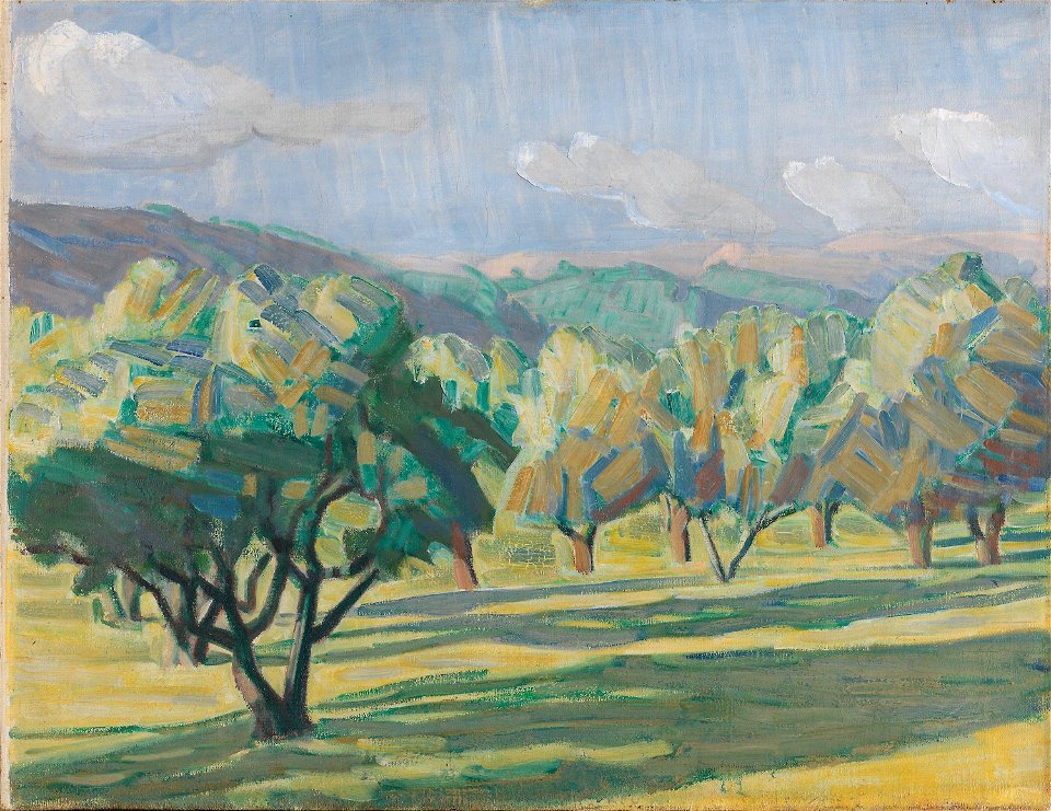 Niels Larsen Stevns - Olive Trees, Cagnes - NG.M.02845 - National Museum of Art, Architecture and Design