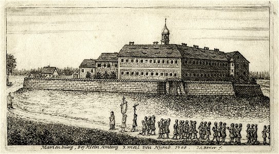Stich - Abenberg - Kloster Marienburg - Boener - 1708