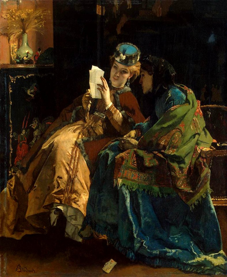 Stevens, Alfred - Pleasant Letter - 1860-67