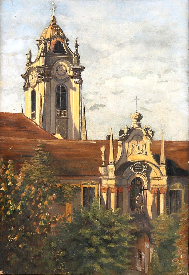 Stiftskirche Dürnstein ca1900