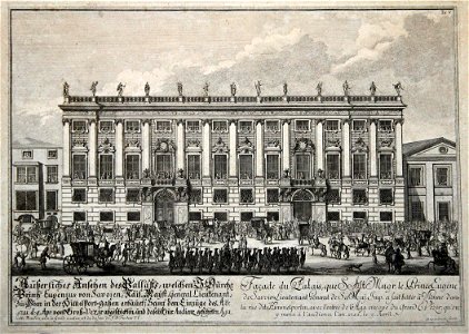Stich - Wien - Winterpalais - Prinz Eugen - Delsenbach