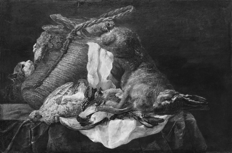 Still Life with Partridges and a Hare (Jan Fyt) - Nationalmuseum - 17437