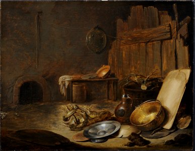 Stilleven in een schuur