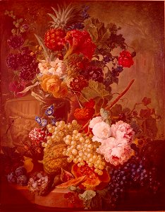 Still Life with Flowers and Fruit by Jan van Os Centraal Museum 12219
