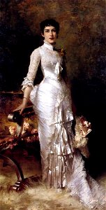 Julius LeBlanc Stewart - Young Beauty In A White Dress
