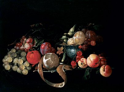 Still life with fruit, by Cornelis de Heem