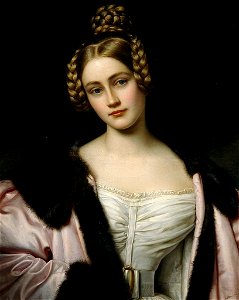 Stieler - Portrait of Caroline Grafin von Holnstein
