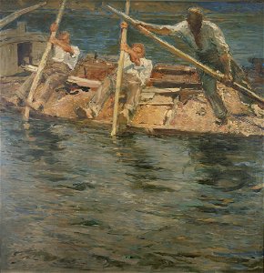 Robert Sterl - Elbebaggerer (1905)
