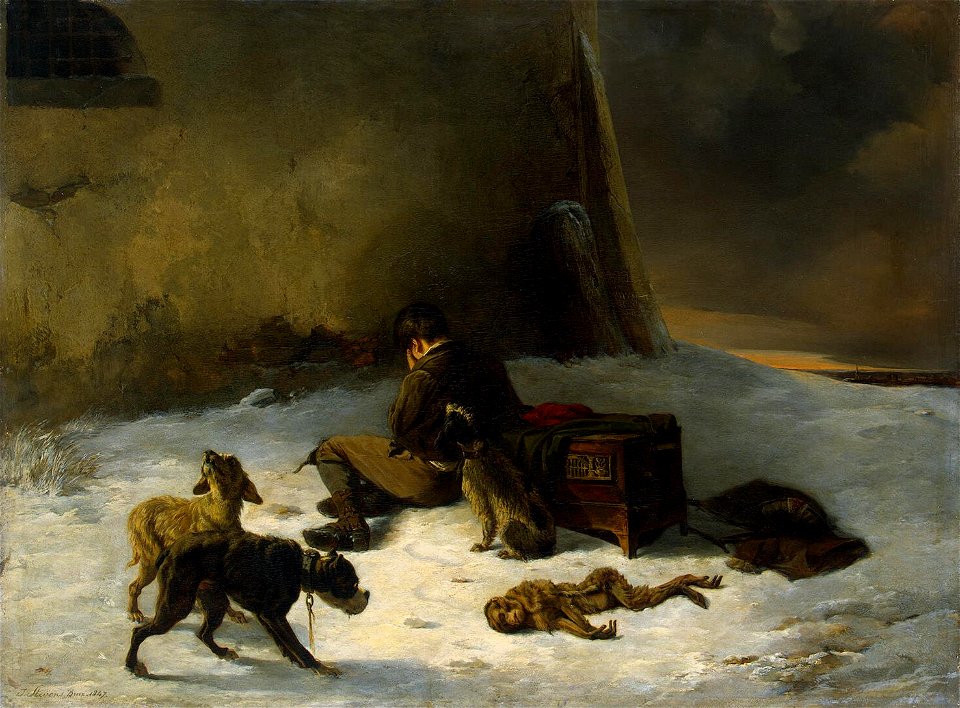 Joseph Stevens - Travelling Actor's Misfortune (1847)