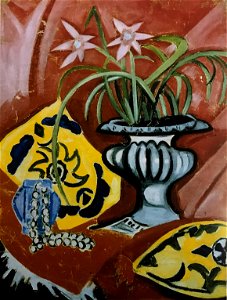 Still-life. Vase (Rozanova, 1912)
