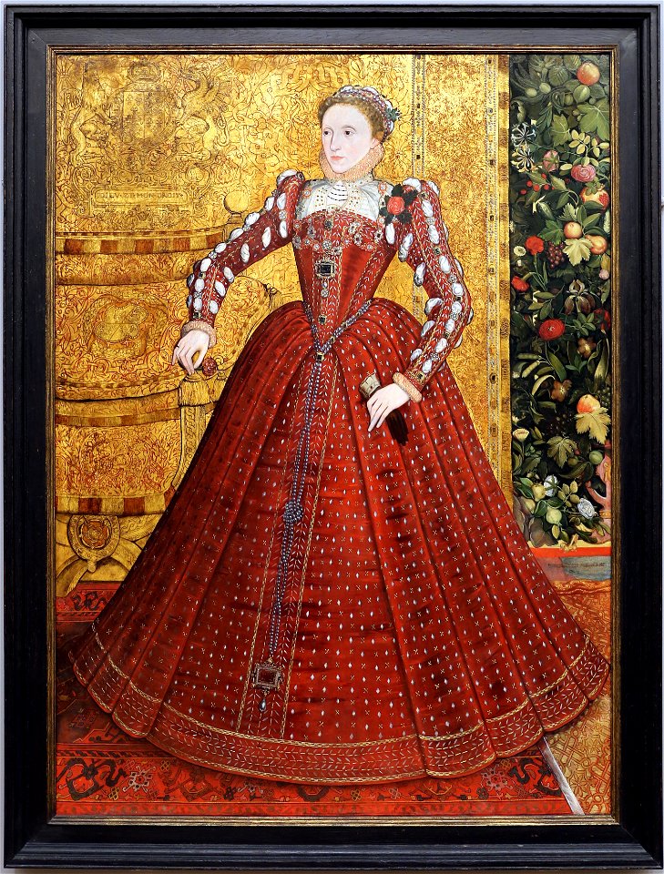 Steven van der Meulen, ritratto di elisabetta I, 1563 ca. 01