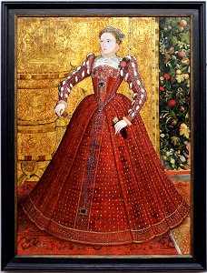 Steven van der Meulen, ritratto di elisabetta I, 1563 ca. 01