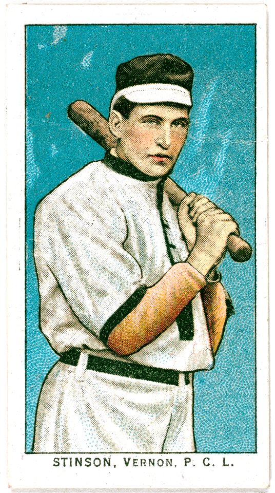 Stinson, Vernon Team, baseball card portrait LCCN2007685590
