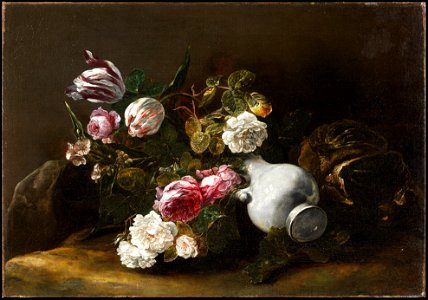 Still Life of Flowers and an Overturned Jug (Jan Fyt) - Nationalmuseum - 181217