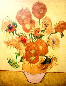 Still Life - Vase with Fifteen Sunflowers (JH 1562) - My Dream