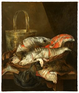 Still Life with Haddocks and Plaice (Abraham Hendricksz van Beyeren) - Nationalmuseum - 17276