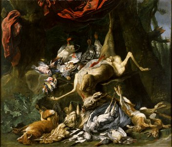 Still Life of Abundant Game (Jan Fyt) - Nationalmuseum - 17436