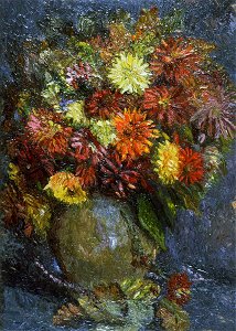 Still Life, Vase of Flowers (gcf01414)