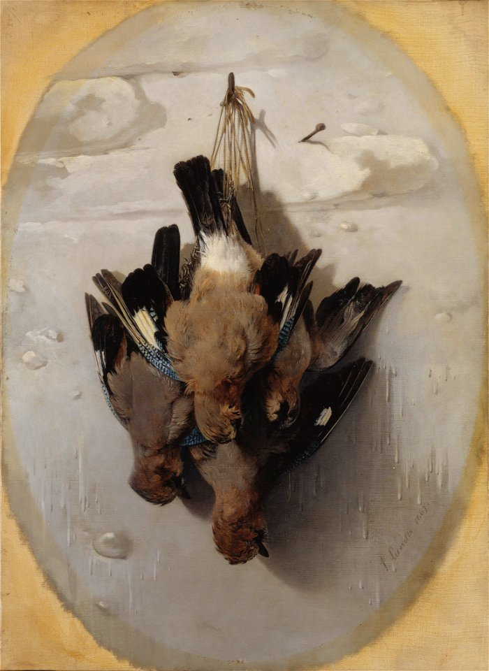 Still Life with Birds (Theodor Lundh) - Nationalmuseum - 22879