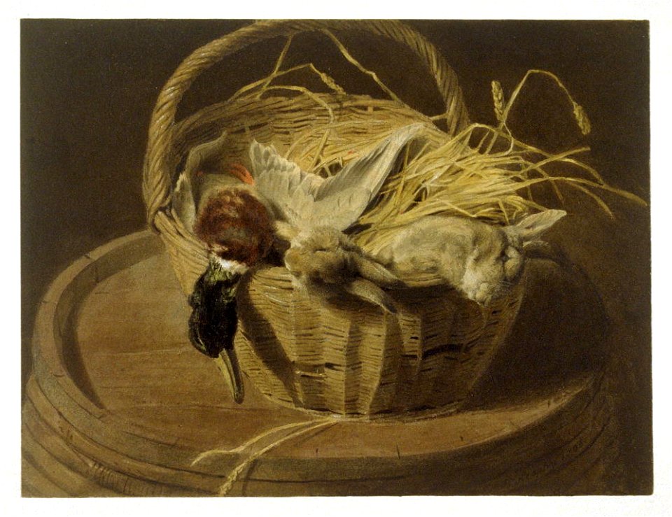 Still Life with Rabbits and Mallard Drake (Heaphy)