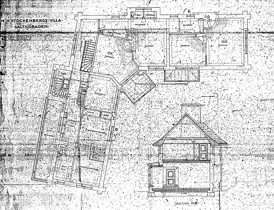 Stockenbergs villa ritning 1 tr