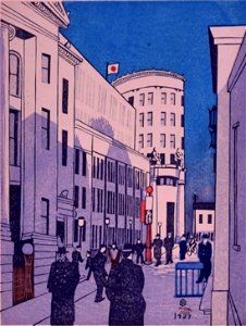 Stock Exchange at Kabutochō; Koizumi Kishio