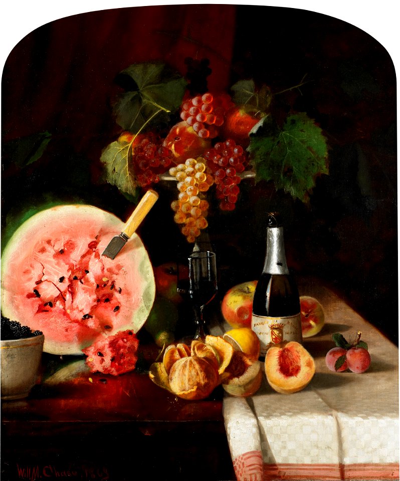 Still Life with Watercolor - William Merritt Chase