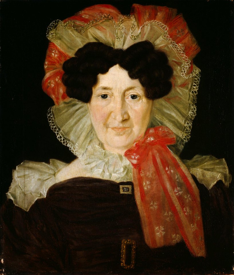 Matthias Stoltenberg - Portrait of Mrs. Ingeborg Møinichen, b. Røring - NG.M.01020 - National Museum of Art, Architecture and Design