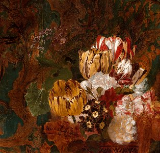 Still Life with Tulips by Lawrence Alma-Tadema