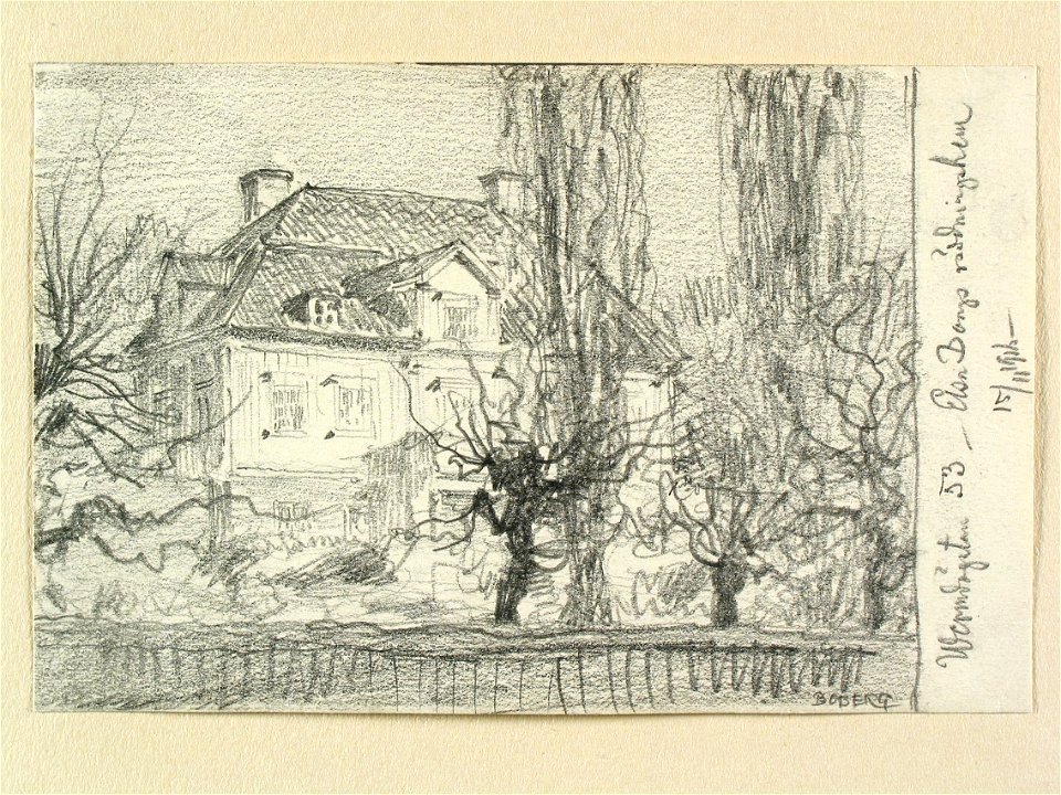 Stockholm, Södermalm, Kv. Vintertullen mindre, Värmdögat. 53 (nuvarande Malmgårdsvägen) - Nordiska museet - NMA.0090960