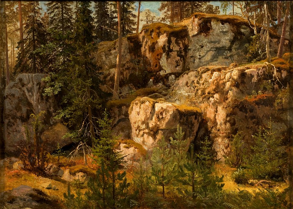 Stony Forest (Marcus Larson) - Nationalmuseum - 21457