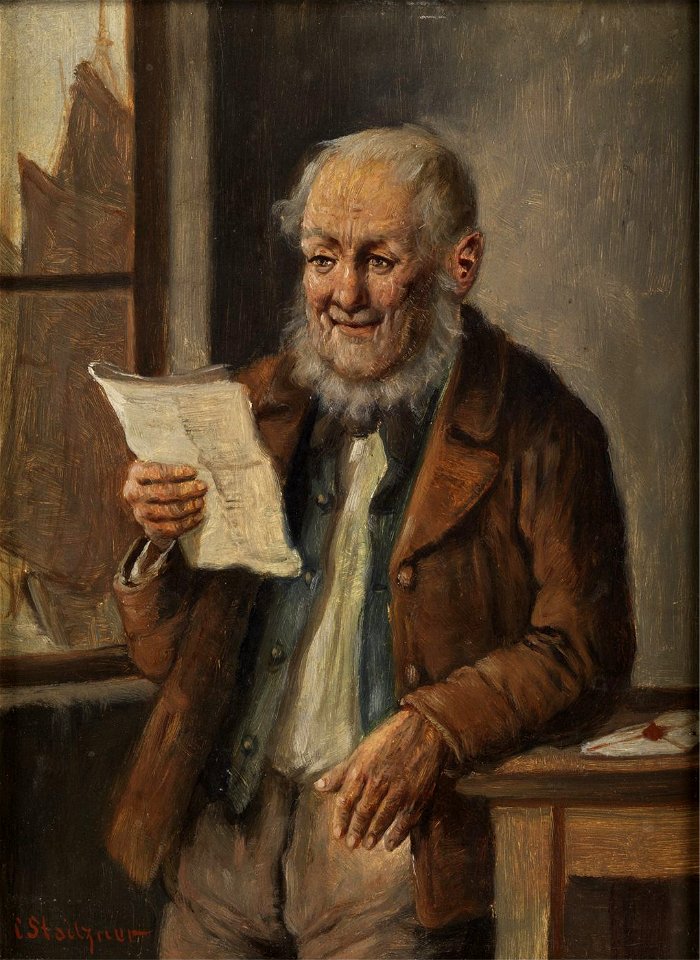 Stoitzner Zeitungsleser 2