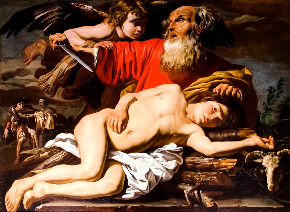Matthias Stom - Le sacrifice d'Abraham