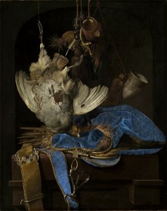 Still-Life with Hunting Equipment and Dead Birds - Willem van Aelst - Google Cultural Institute